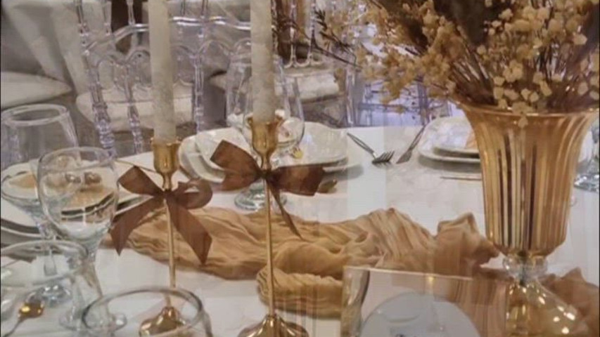 Brown wedding