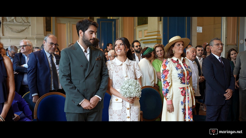 Mariage à la mairie de Paris 16ème