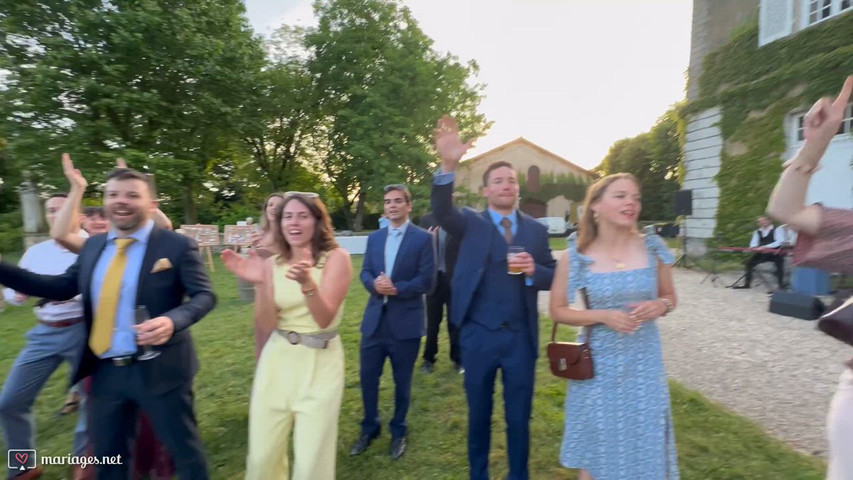 TOM'N G Vin d'honneur en Duo au Château de Montplaisant