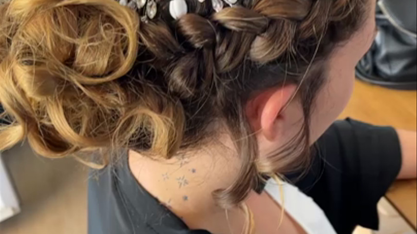 Chignon mariée 