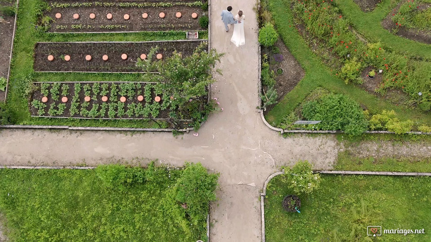 Mariage vidéo drone - Amandine et Marc