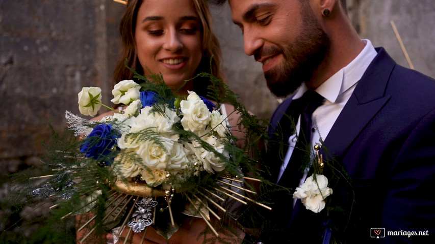 L'amour astral : mariage au prieuré d'Aleyrac