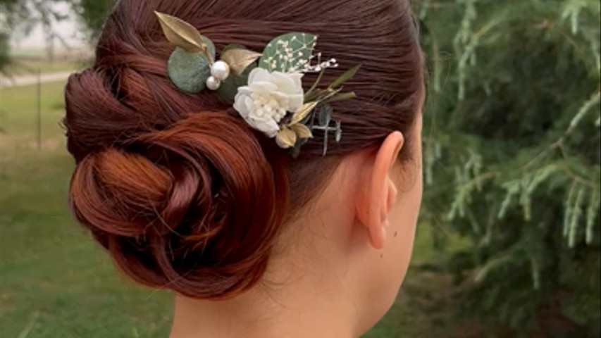 Chignon mariée 