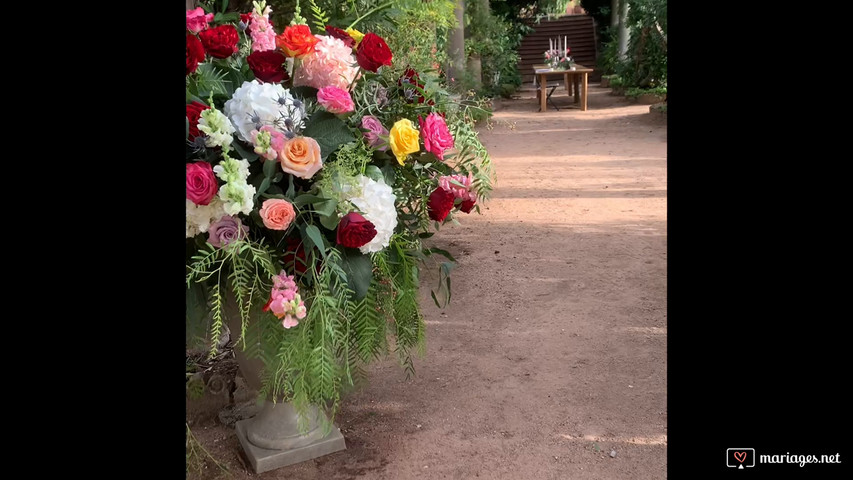 Mariage bucolique Chateau de Vaucouleur