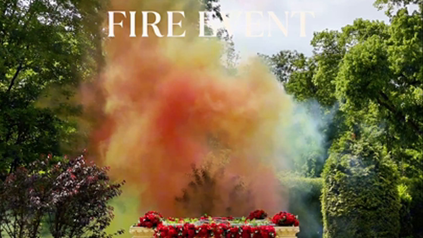 Feu d’artifice de jour taali