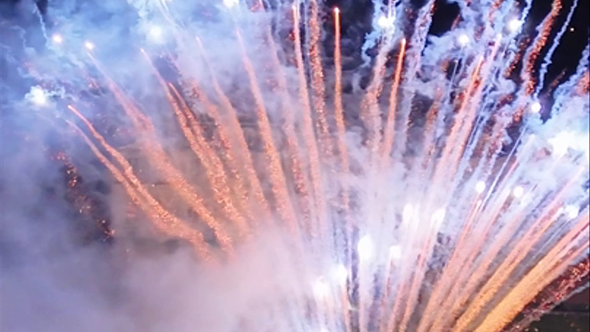 Feu d'artifice premium