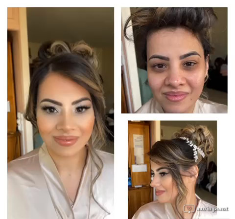 Coiffure maquillage mariée 