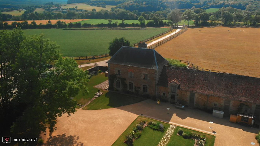 le domaine vu du ciel