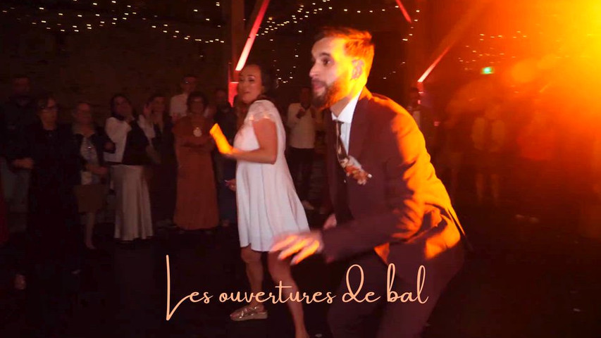 Vidéaste de mariage - Soirée
