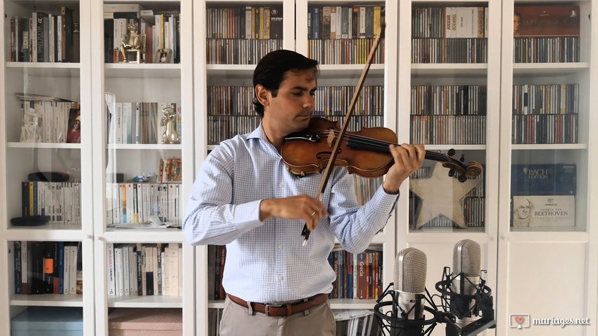 45. Badinerie (J. S. Bach) - Pablo Prieto Violinist violin interpretation