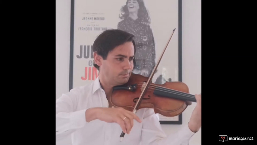 50. Aline (Christophe) acoustic violin cover