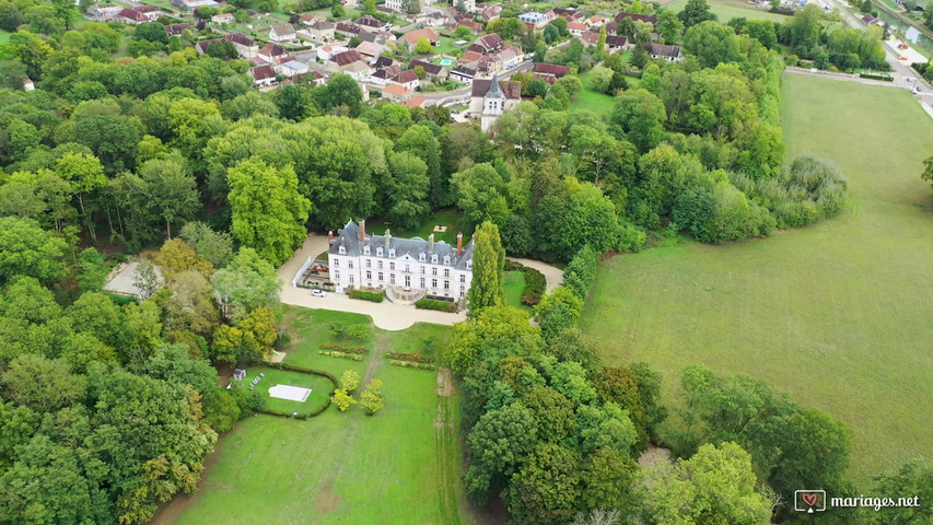 Préparation Mariage au Château de Percey