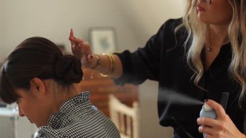 Video backstage Marjorie et Samuel 2025