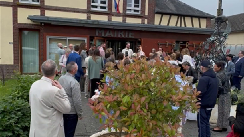 Mariage de Alexandra et Nathan à Roncherolles sur le Vivier