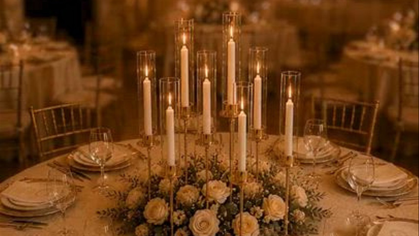 Bougies et bougeoirs