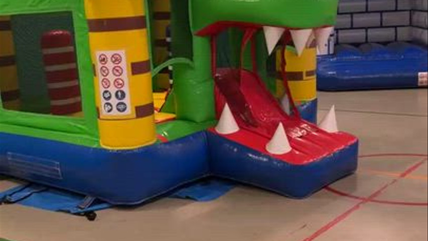 Une installation pour une après midi kermesse