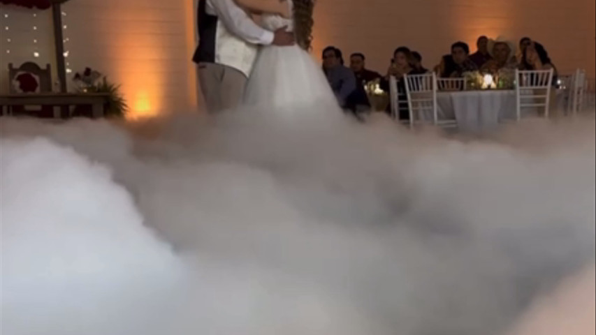 Danse sur un Nuage pour l’ouverture du bal 