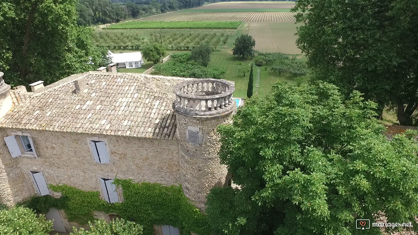 Le domaine vue du ciel 