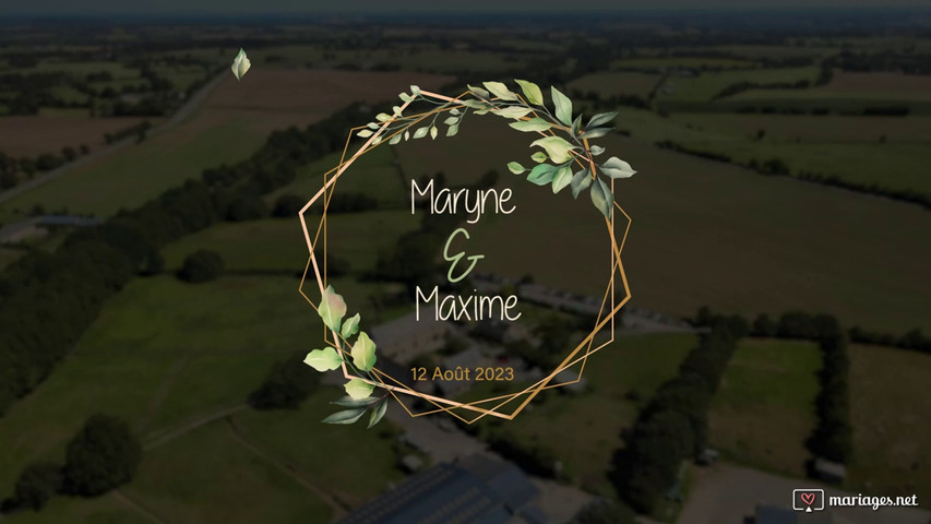 Mariage Maryne et Maxime