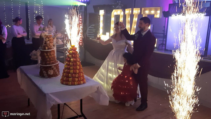 arrivée du gâteau