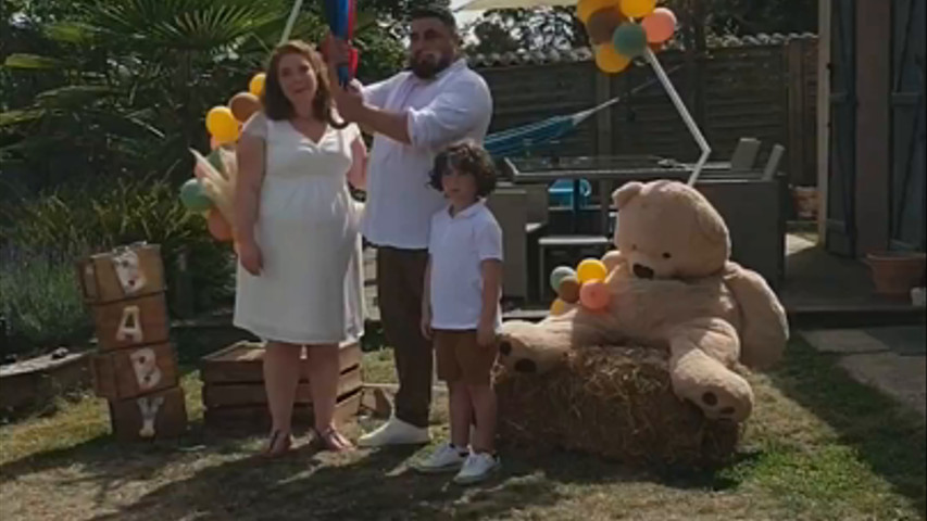 Gender reveal de C&H
