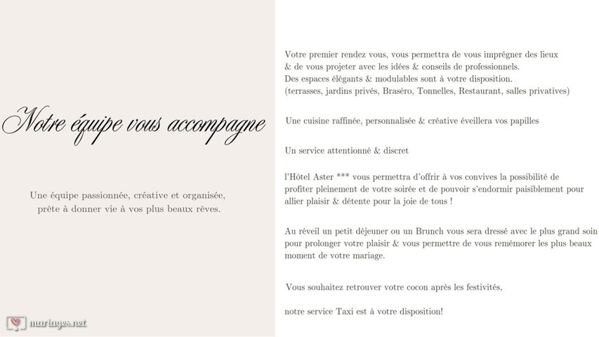 Votre Mariage Notre Passion