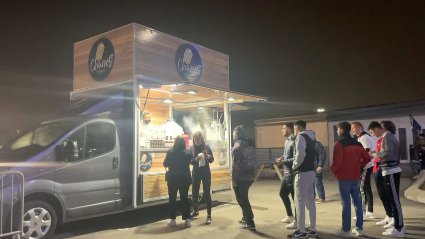 La fabrique à churros au Groupama Stadium 