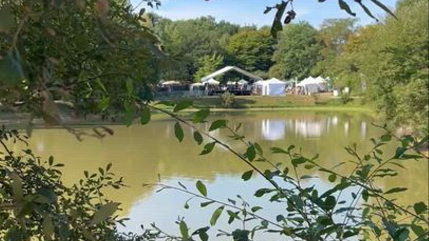 Le village du festival de Roi Arthur