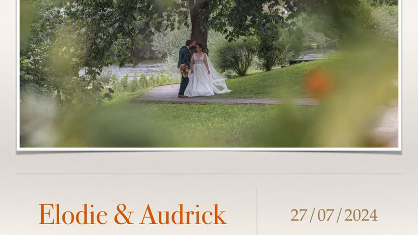  Mariage Elodie Audrick 