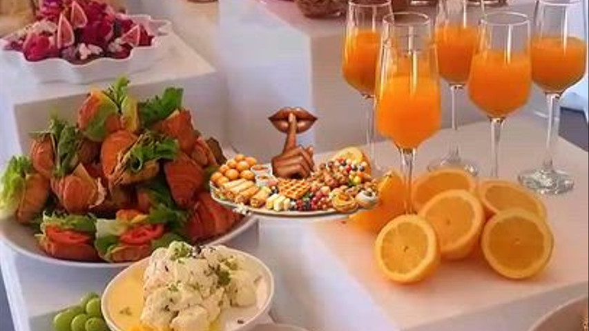 Brunch après mariage très Sudiste 😌