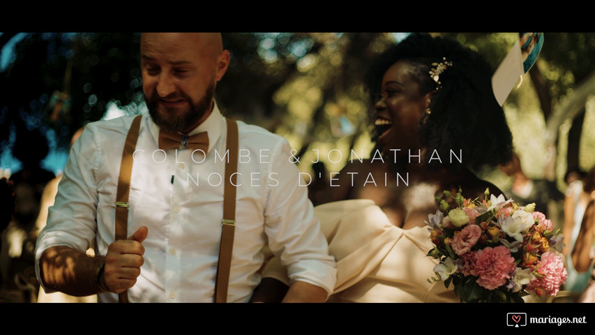 Wedding Trailer Noces d'étain Colombe + Jonathan