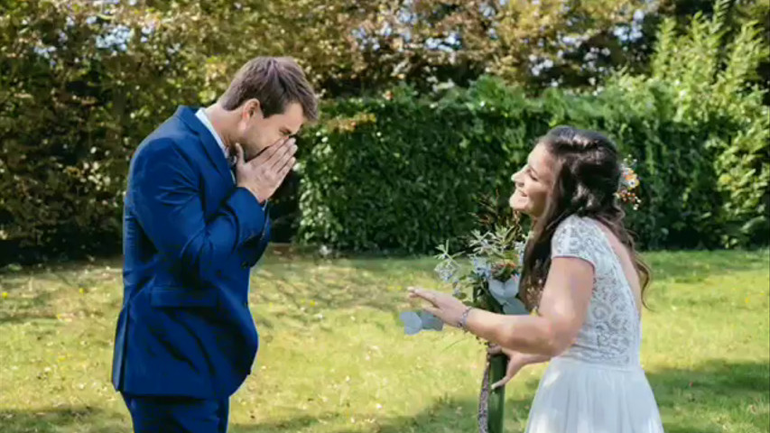 First Look mariage - Photographe mariage Côtes-d'Armor - Le Comptoir Photo