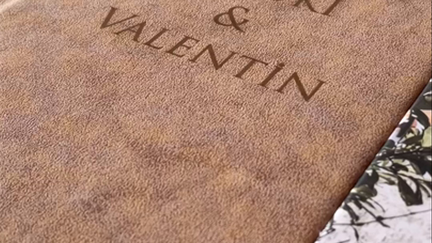 Album en cuir 1 ( Yuki & Valentin) 