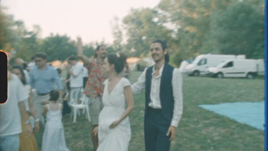 Mariage sur camera Super 8