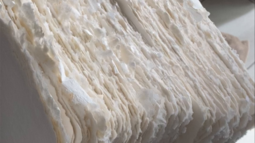 200 papiers recyclés nuance de beige crème 