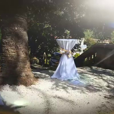 Décorationd’un mariage romantique