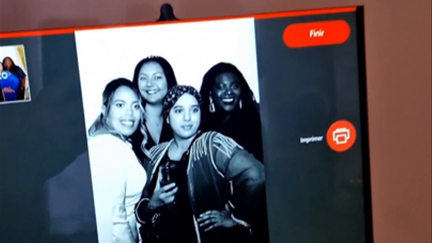 Notre Photobooh en action