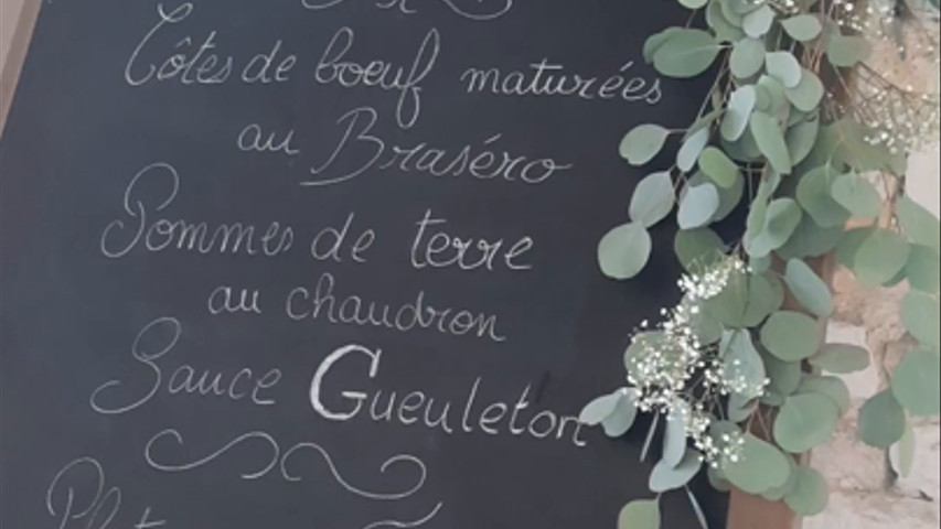 Décor de Menu 