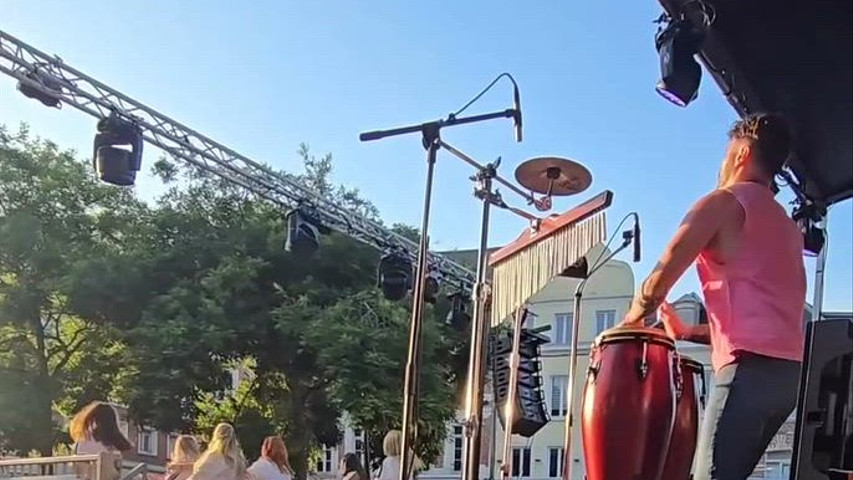 Percus • Danse sur scène