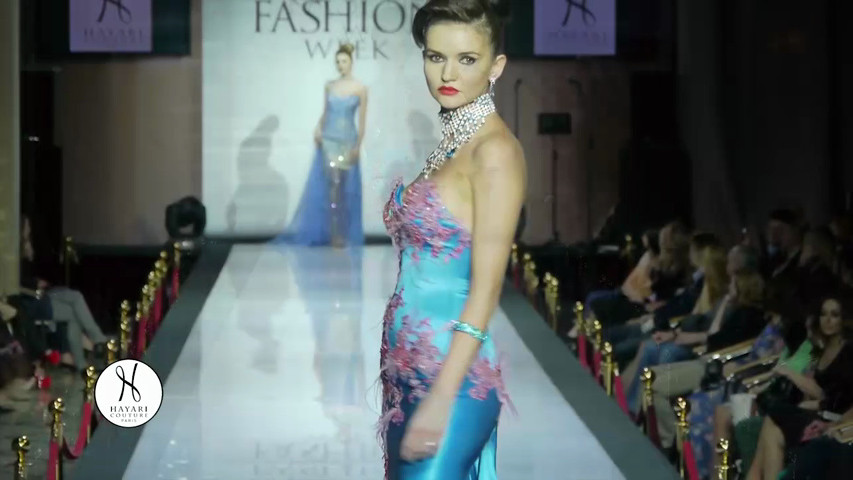 Hayari Couture à la Fashion Week de Moscou