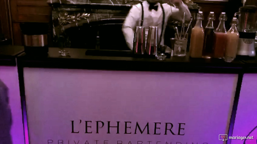 L'Ephémère - Private Bartending