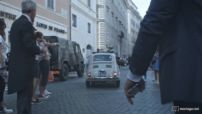 Mariage à Rome