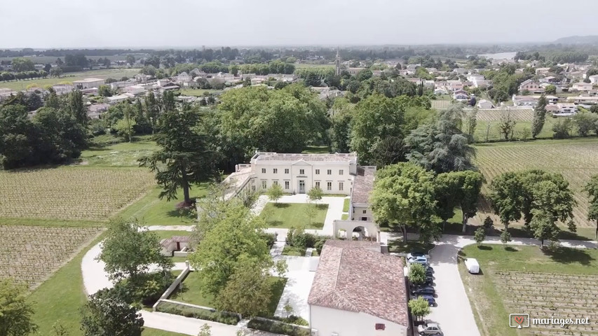 Mariage au chateau de l'Hospital en Gironde