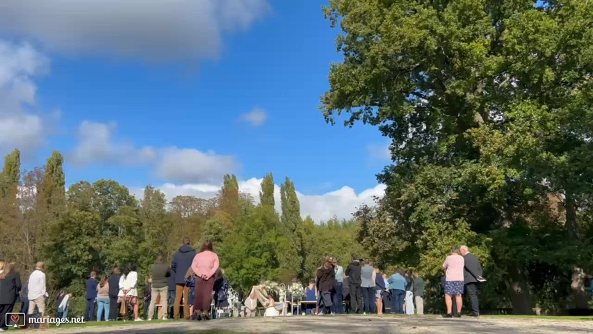 Video tir feu de jour de mariage
