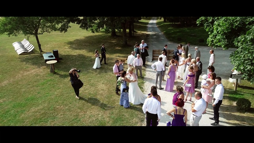 Mariage par drone - La Butte Ronde