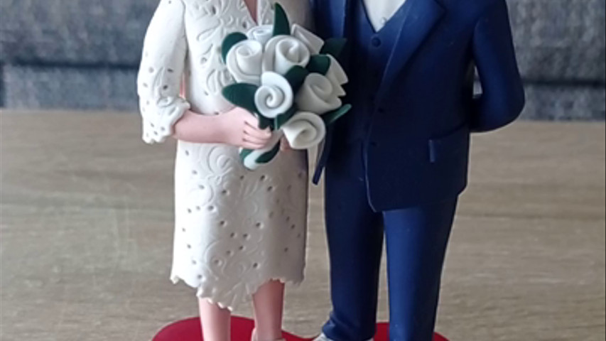 Figurine mariage personnalisée 