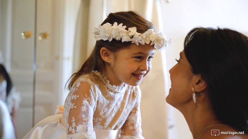 Une mariée au château de la Jarthe 