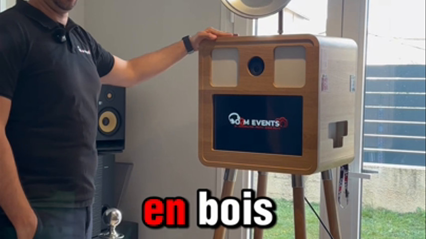Description de nos prestations borne photo