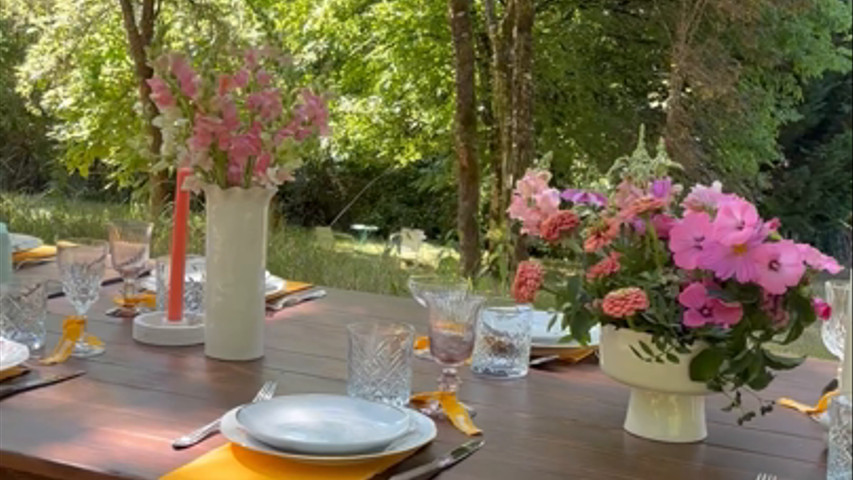 Tables du mariage de M&F