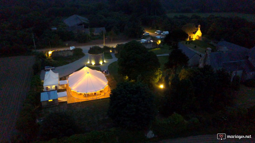 Le Domaine de Keranflec'h - Vue de nuit